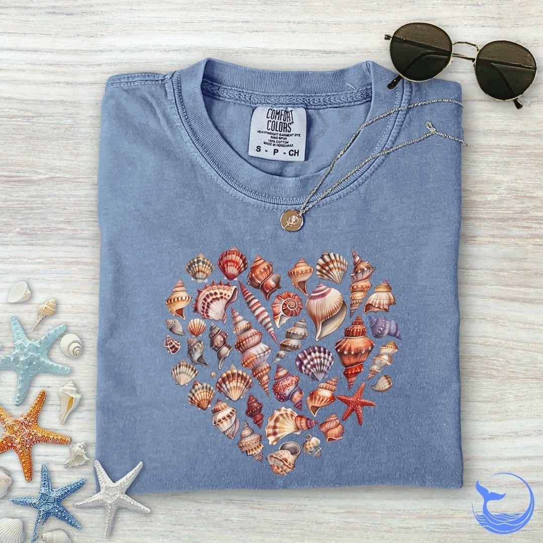 Heart Of Shells Comfort Colors T-Shirt