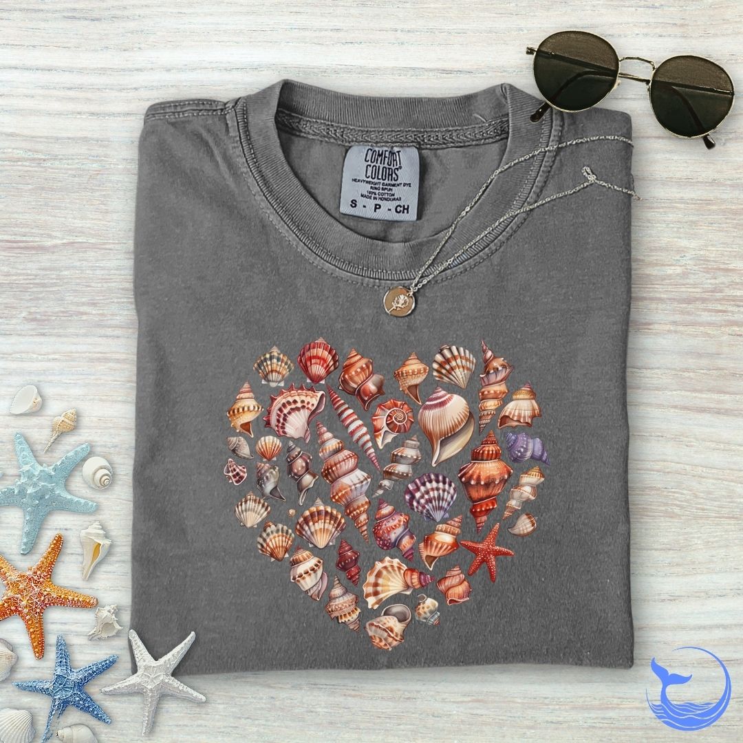 Heart Of Shells Comfort Colors T-Shirt