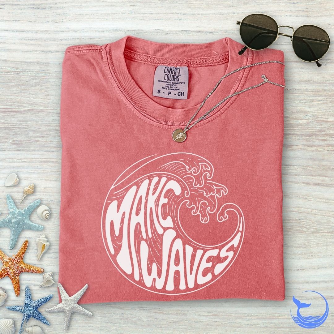 Make Waves Comfort Colors T-Shirt