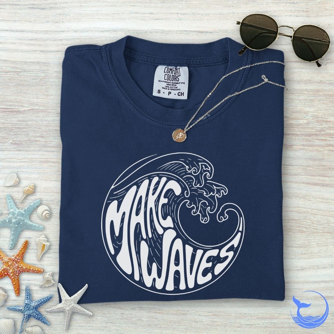 Make Waves Comfort Colors T-Shirt