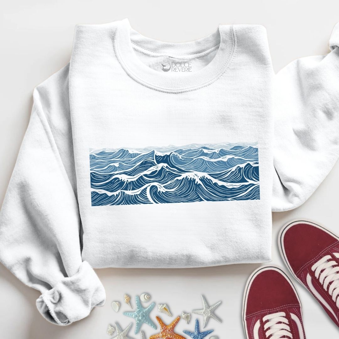 Line Waves Sweatshirt