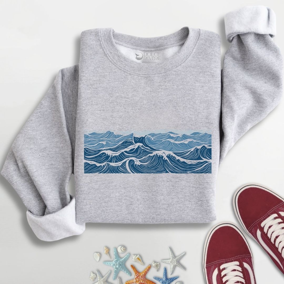 Line Waves Sweatshirt