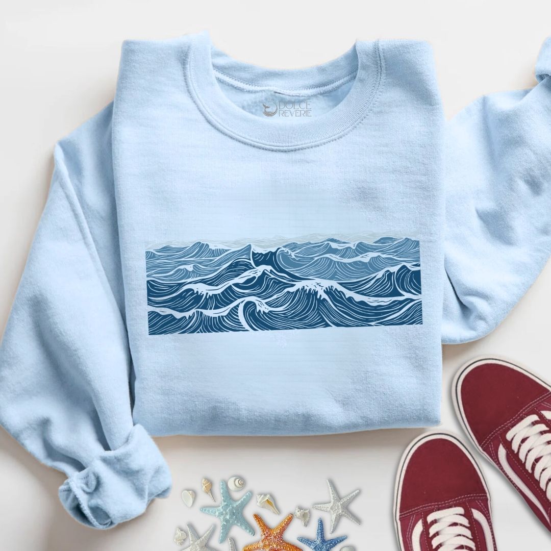 Line Waves Sweatshirt