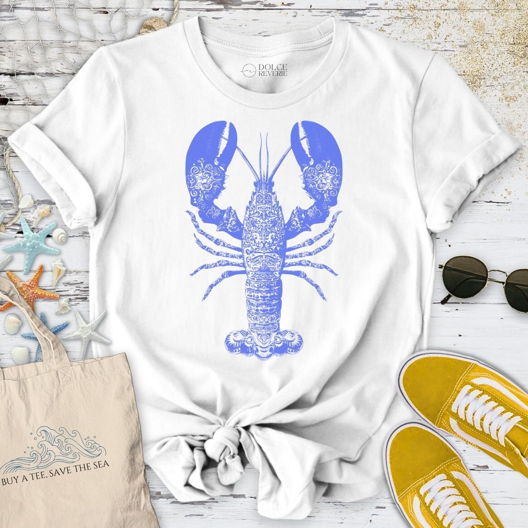 Lagosta, Portuguese Tiles Losbter T-Shirt