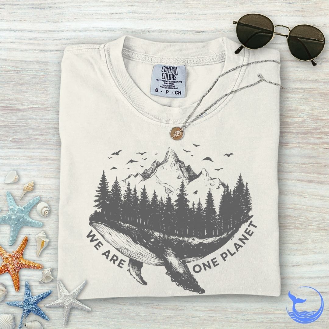 We Are One Planet Comfort Colors T-Shirt