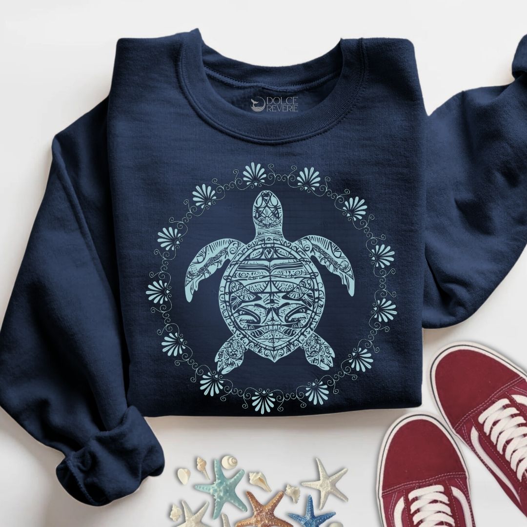 Turtle Mandala Sweatshirt