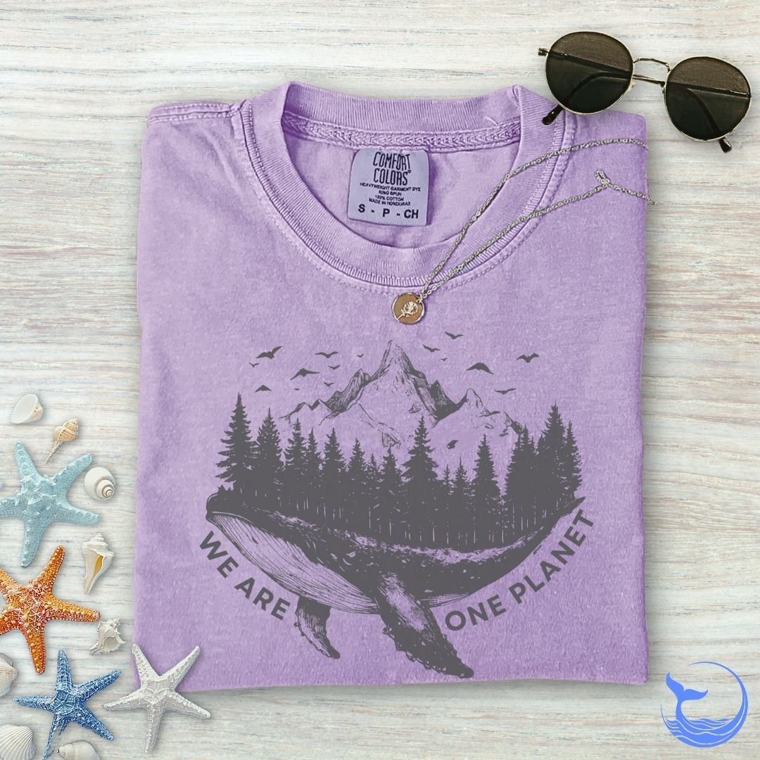 We Are One Planet Comfort Colors T-Shirt