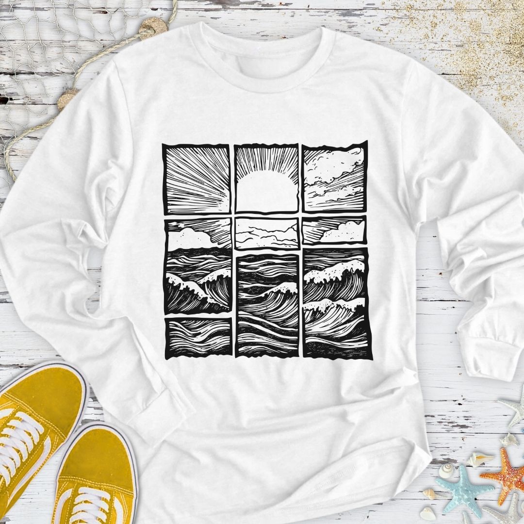 Sun Sunrise Long Sleeve Tee