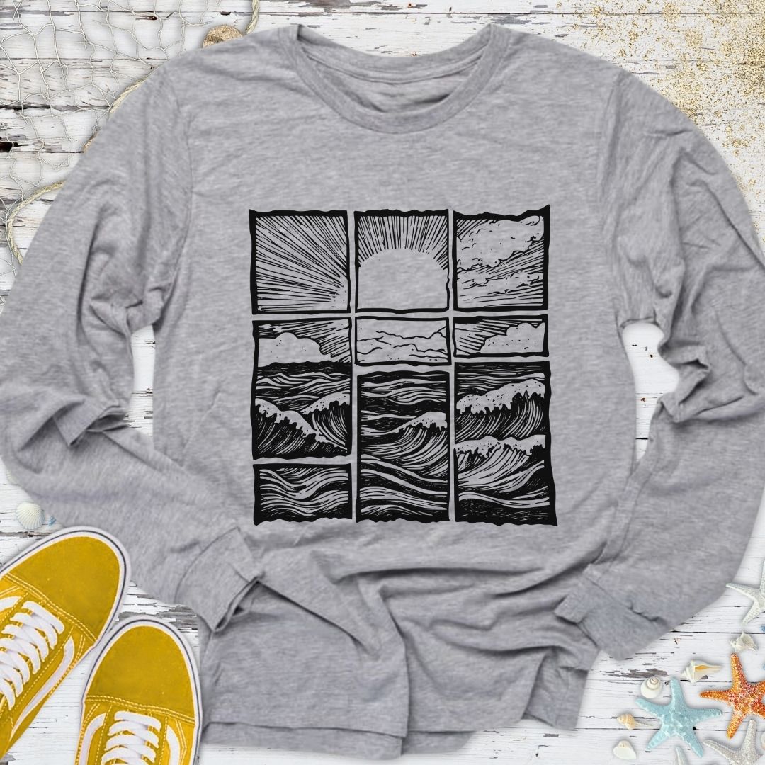Sun Sunrise Long Sleeve Tee