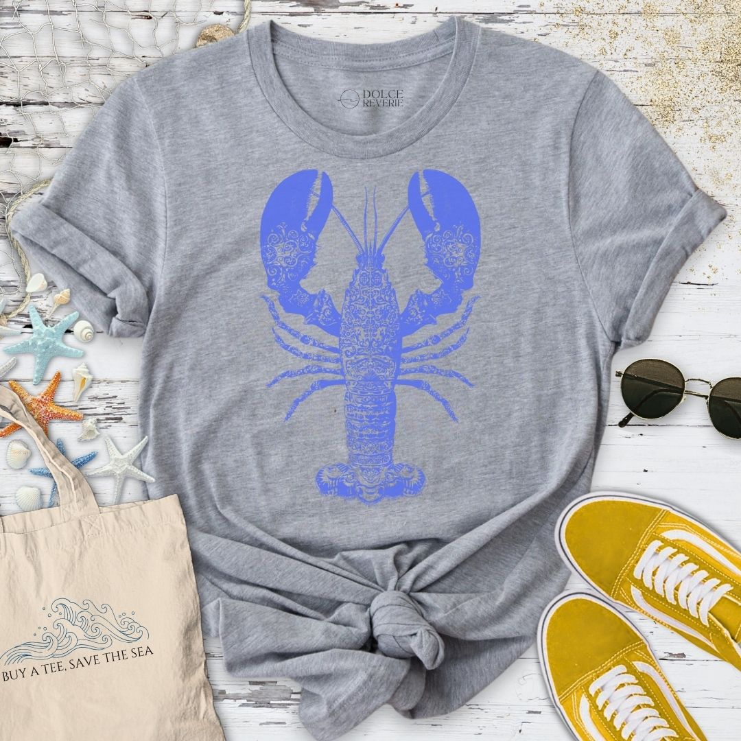 Lagosta, Portuguese Tiles Losbter T-Shirt