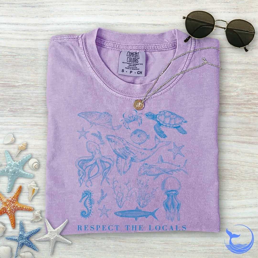 Respect The Locals Comfort Colors T-Shirt