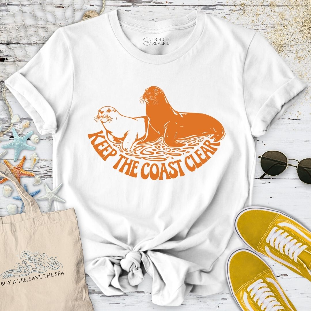 Keep The Coast Clear, Sea Lions T-Shirt
