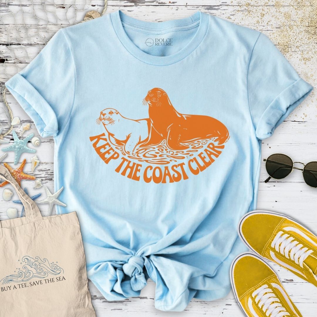Keep The Coast Clear, Sea Lions T-Shirt