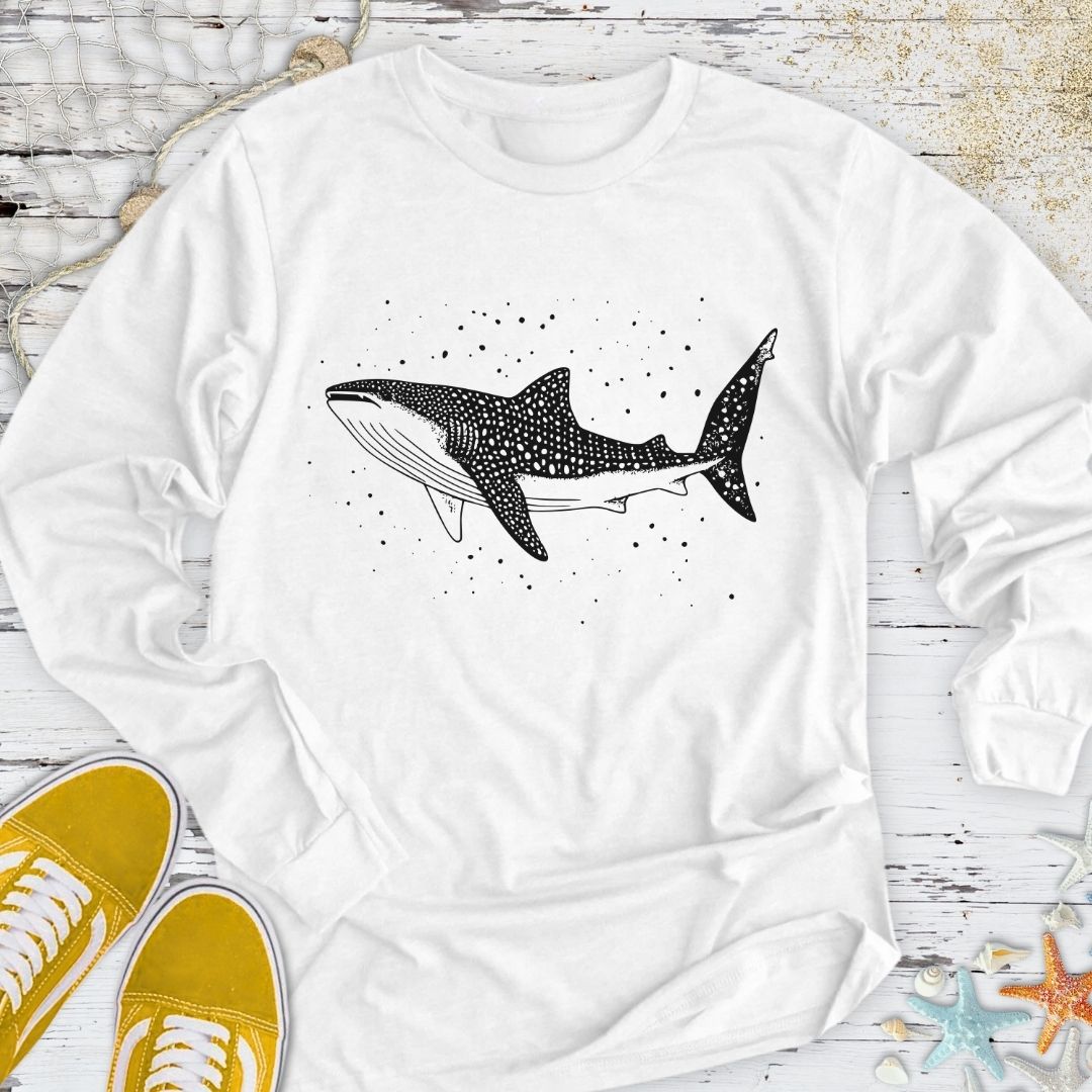 Whale Shark Long Sleeve Tee