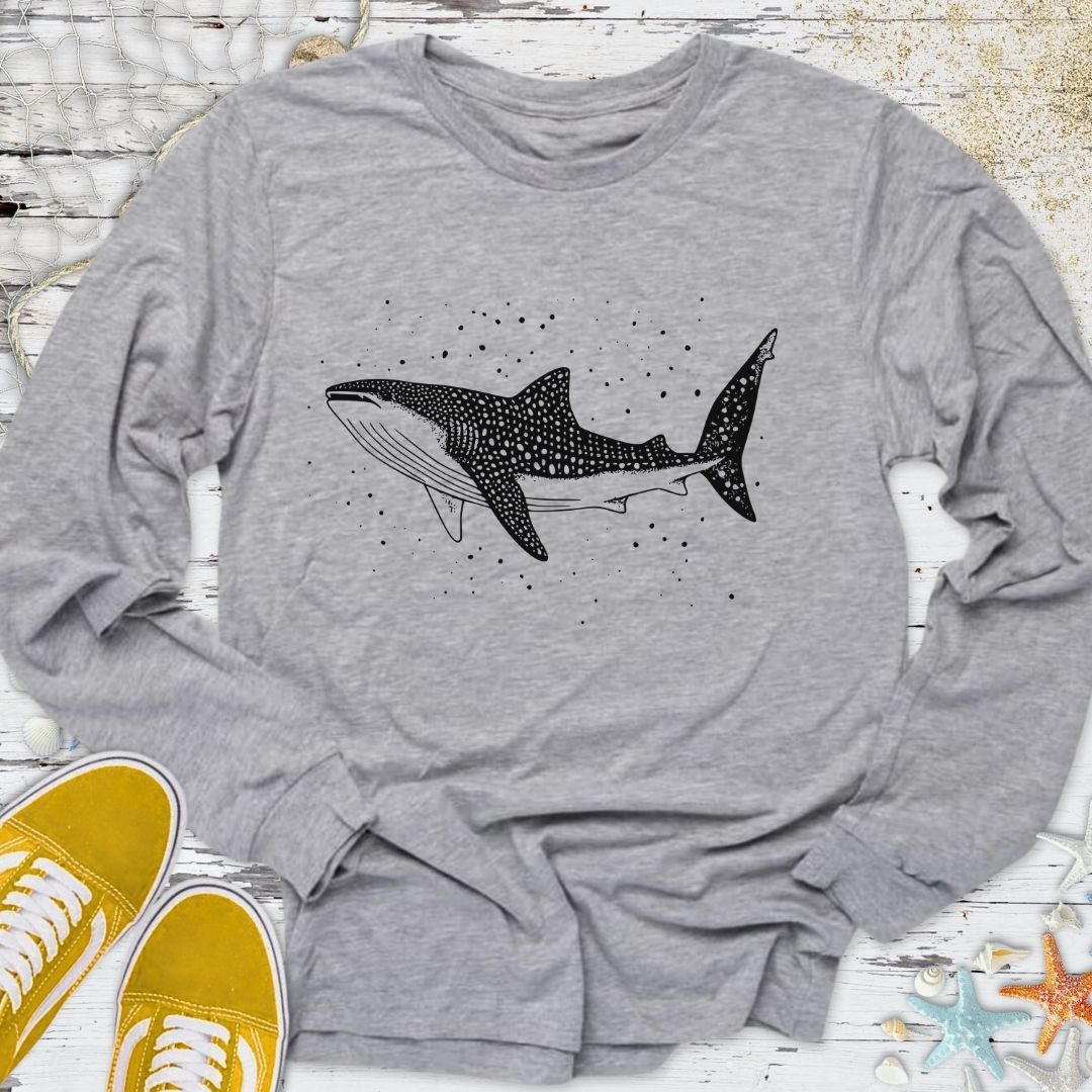 Whale Shark Long Sleeve Tee