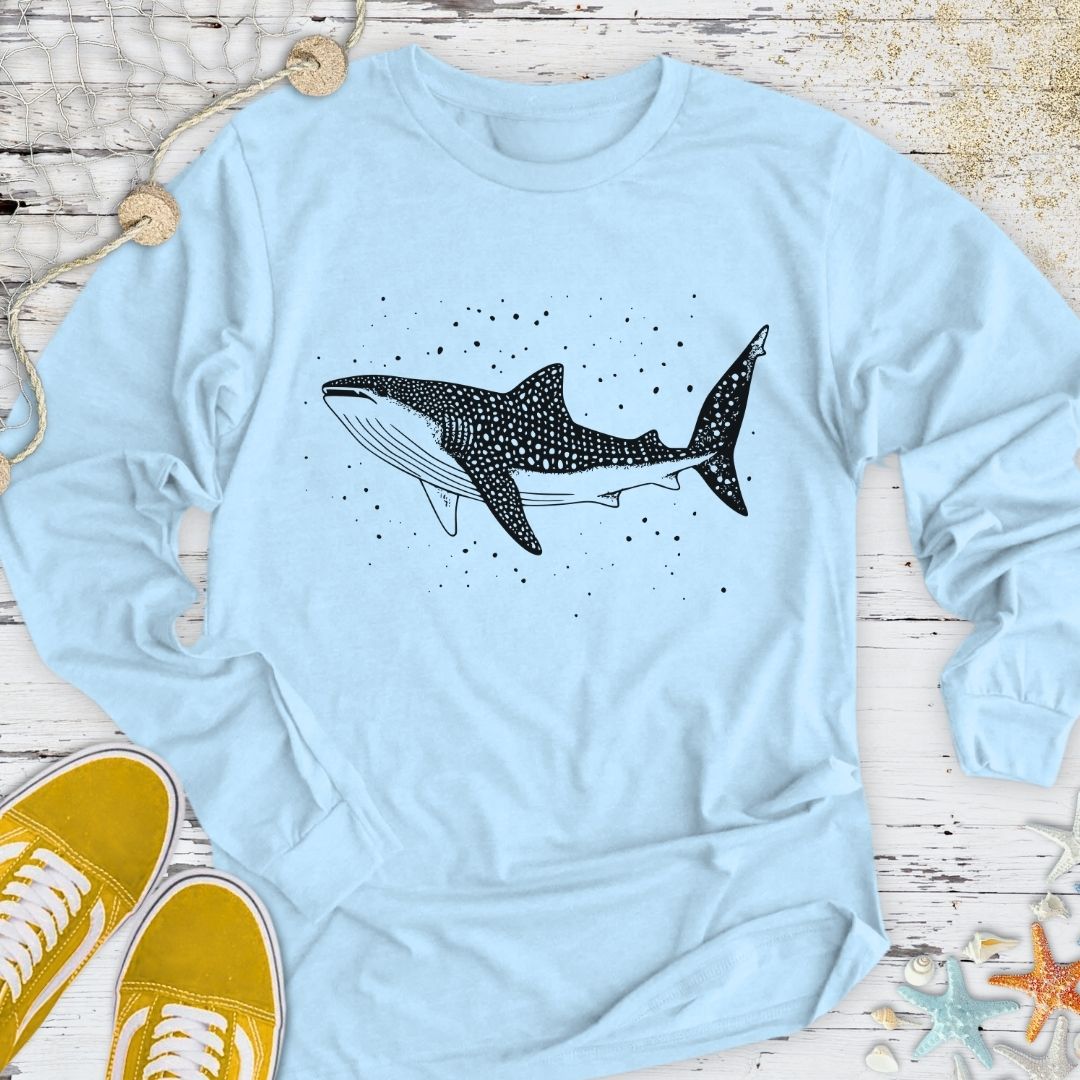 Whale Shark Long Sleeve Tee