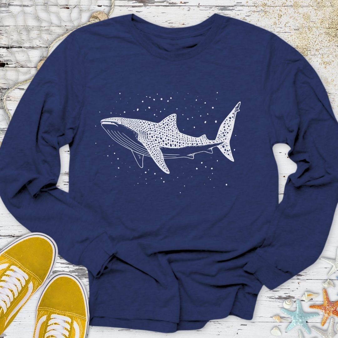 Whale Shark Long Sleeve Tee