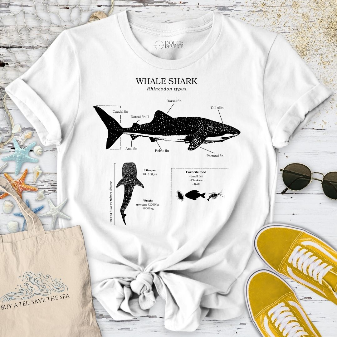 Whale Shark Anatomy T-Shirt