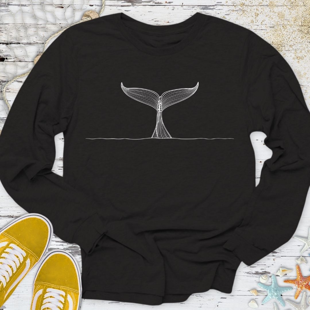 Whale Tail Long Sleeve Tee