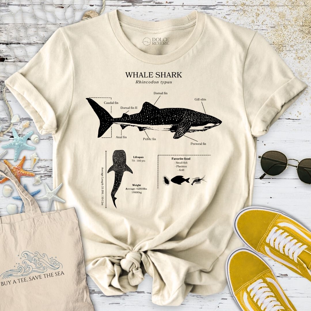 Whale Shark Anatomy T-Shirt