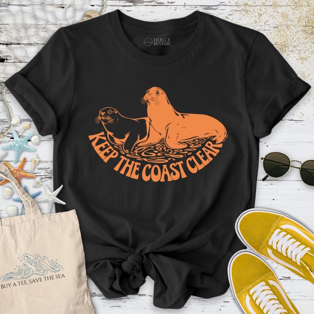 Keep The Coast Clear, Sea Lions T-Shirt