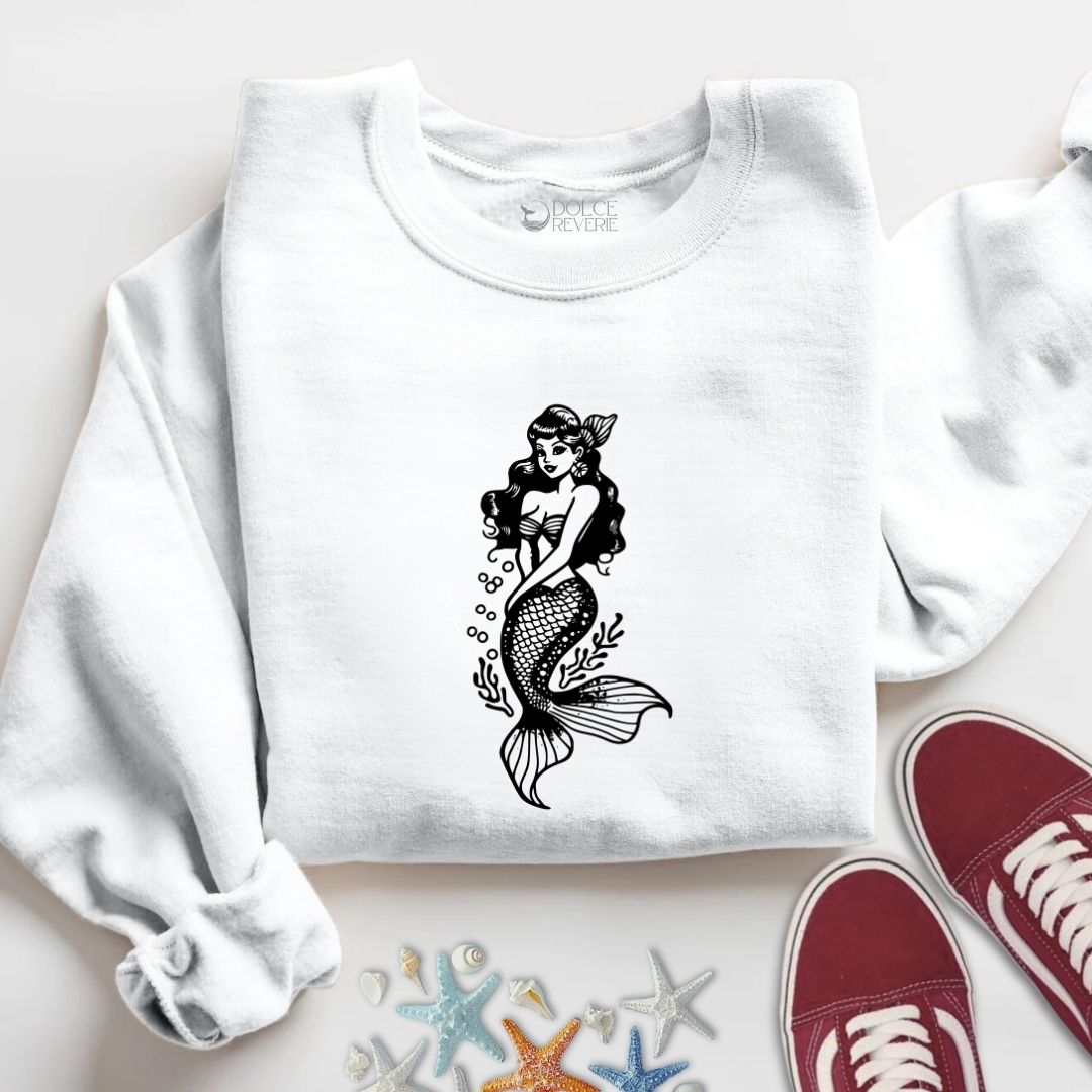 Pin-up Mermaid Sweatshirt