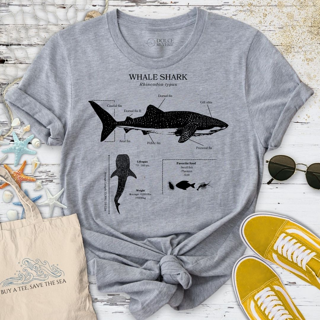 Whale Shark Anatomy T-Shirt