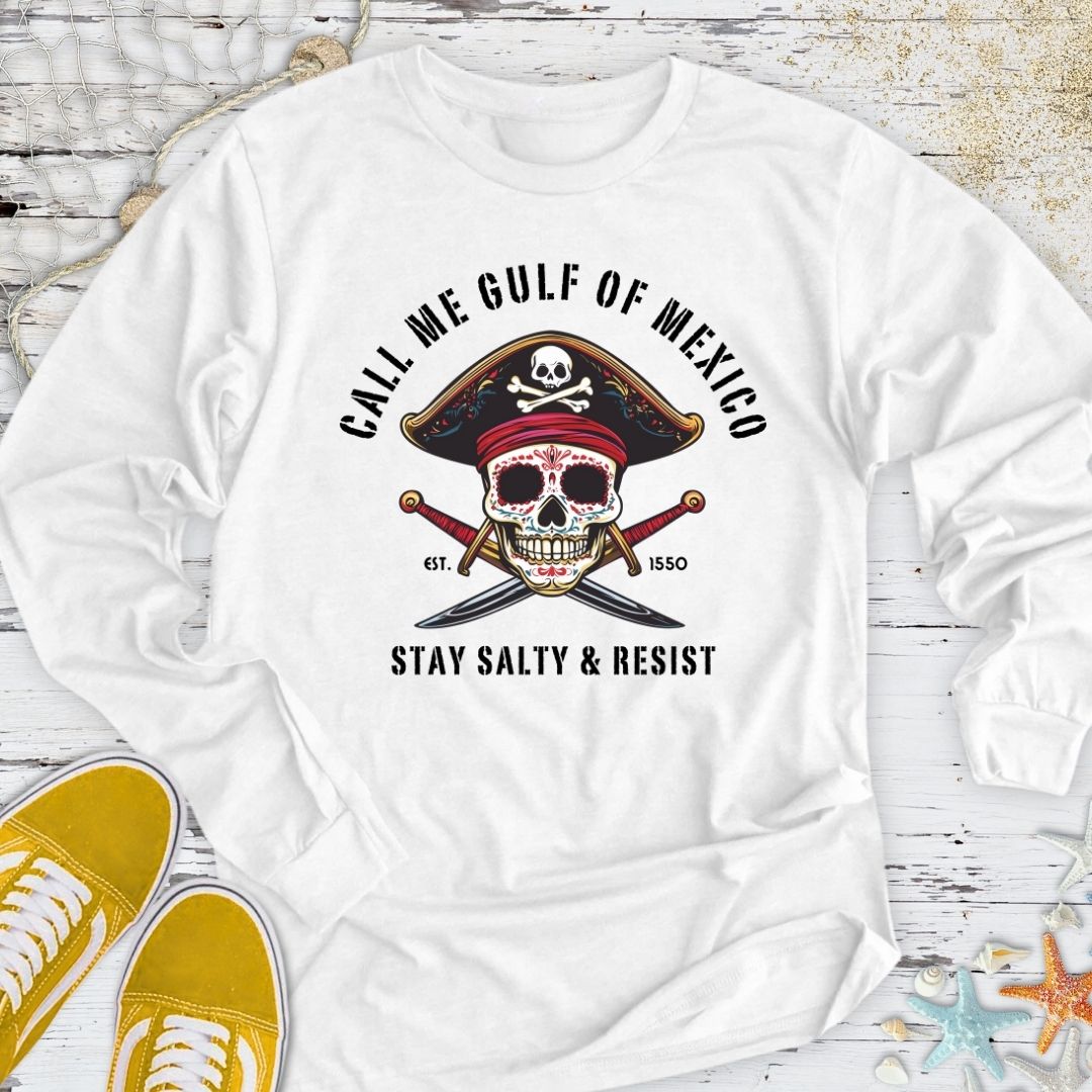 Call Me Gulf Of Mexico Long Sleeve Tee