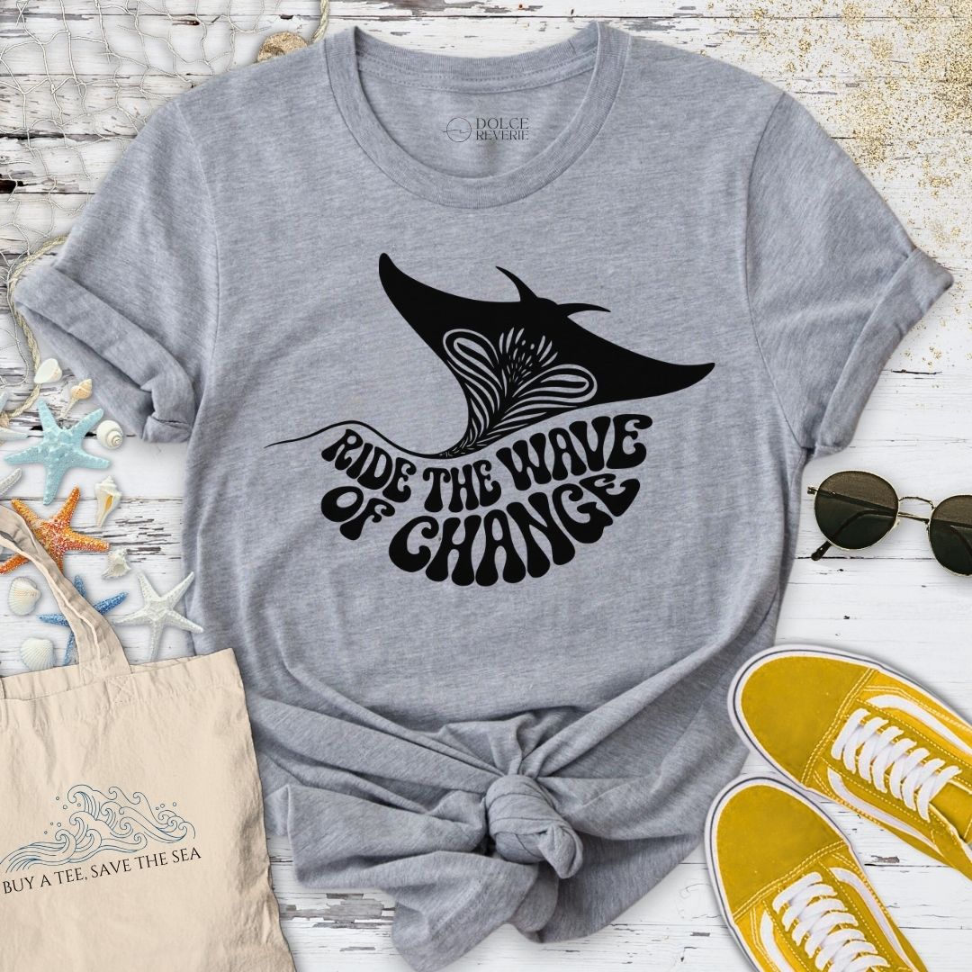 Ride The Wave Of Change T-Shirt