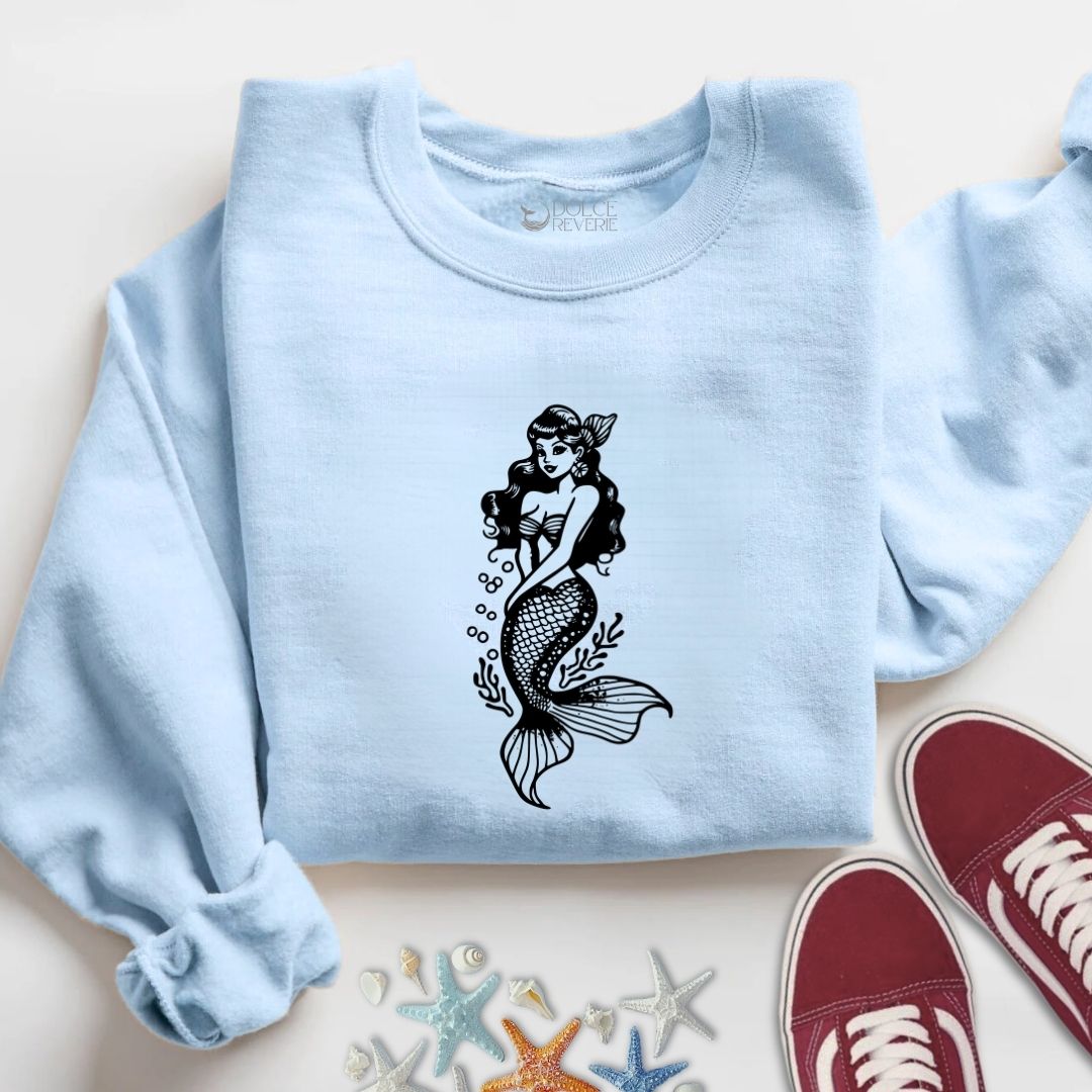 Pin-up Mermaid Sweatshirt