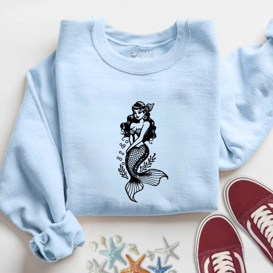Pin-up Mermaid Sweatshirt