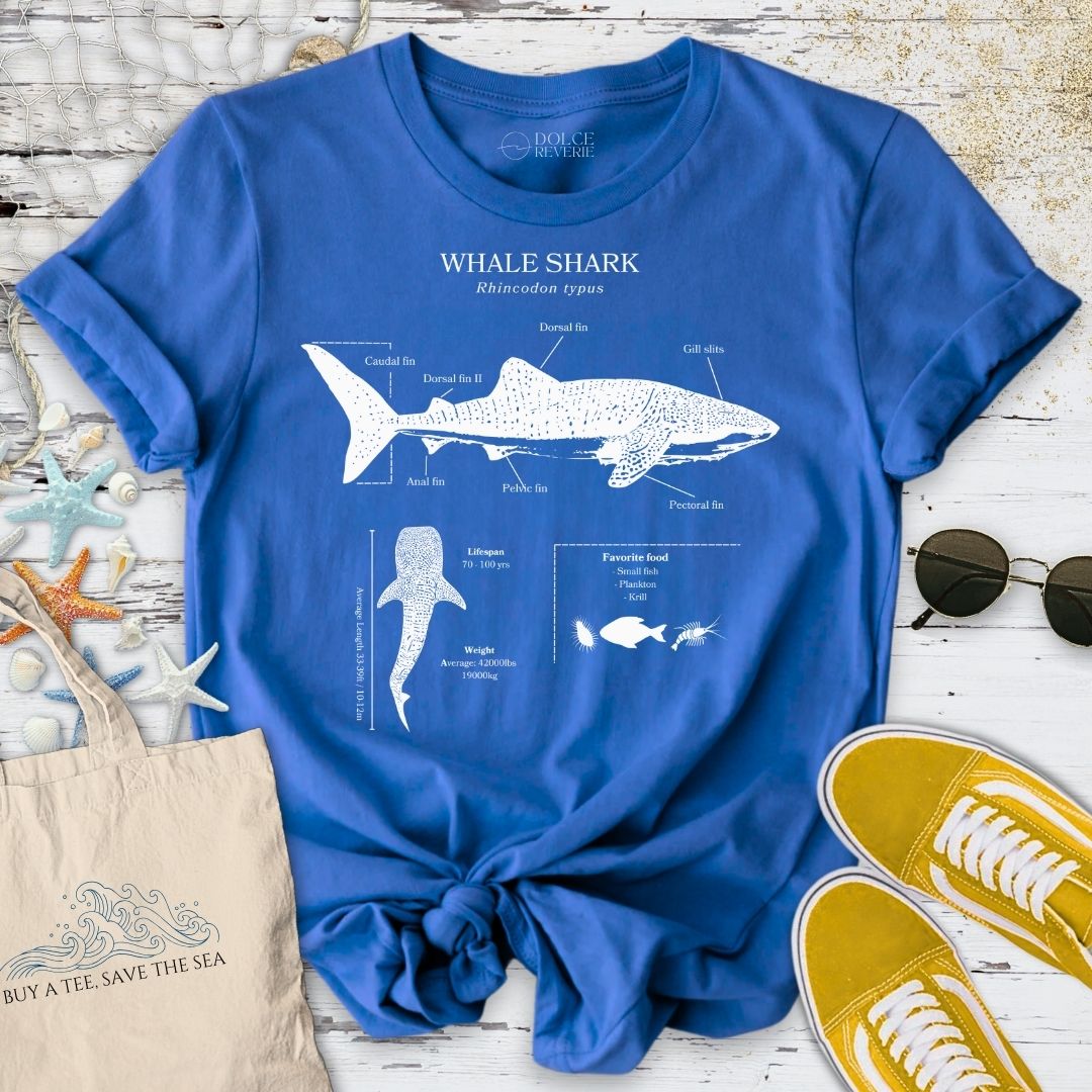 Whale Shark Anatomy T-Shirt