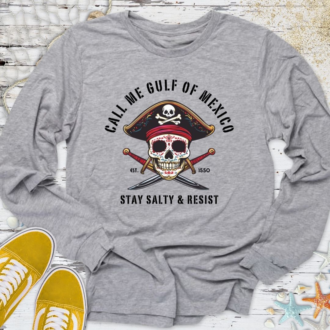 Call Me Gulf Of Mexico Long Sleeve Tee