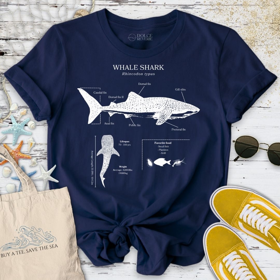 Whale Shark Anatomy T-Shirt