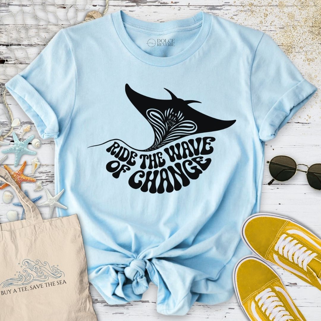 Ride The Wave Of Change T-Shirt