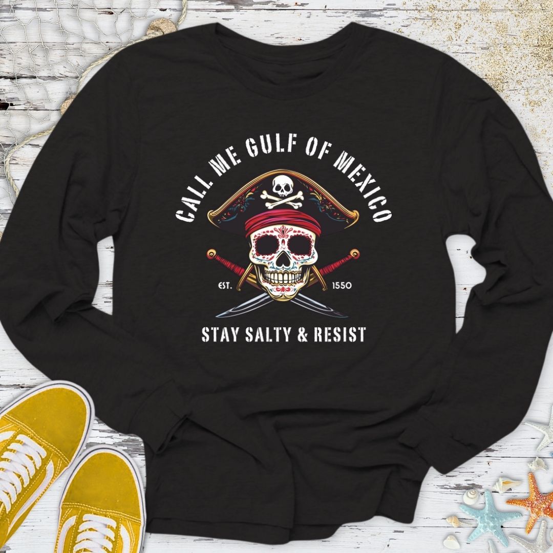 Call Me Gulf Of Mexico Long Sleeve Tee