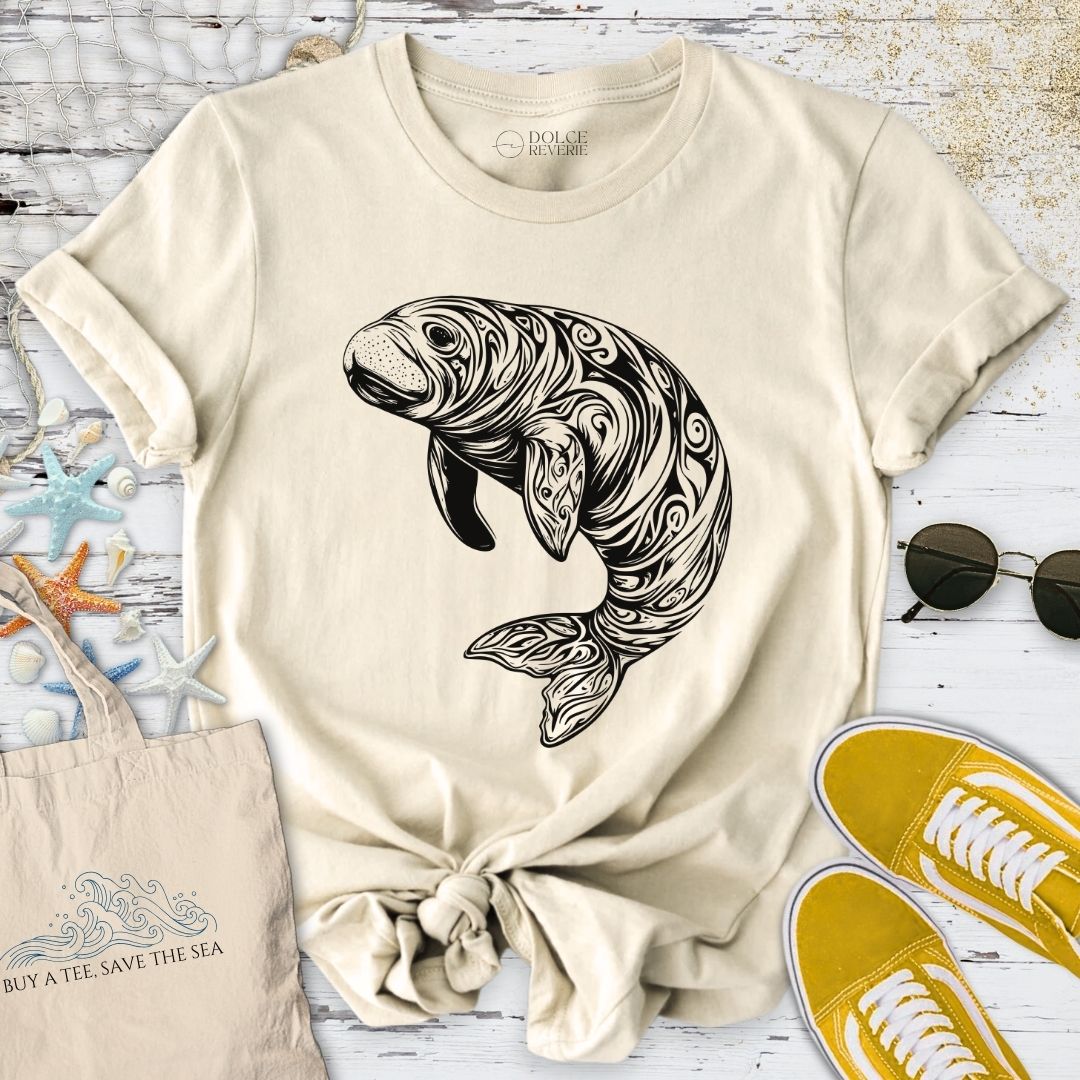 Tribal Manatee T-Shirt