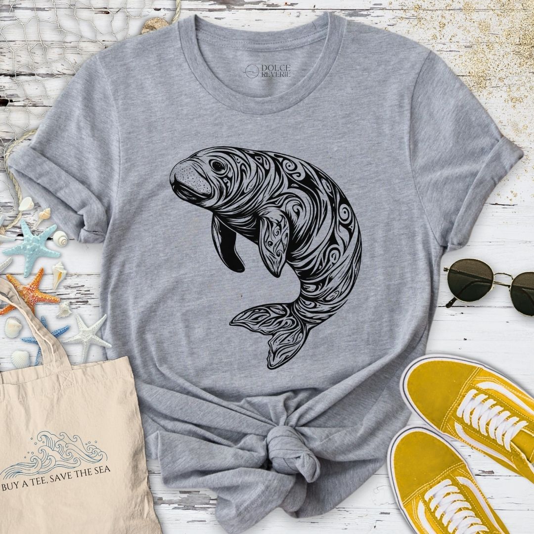 Tribal Manatee T-Shirt