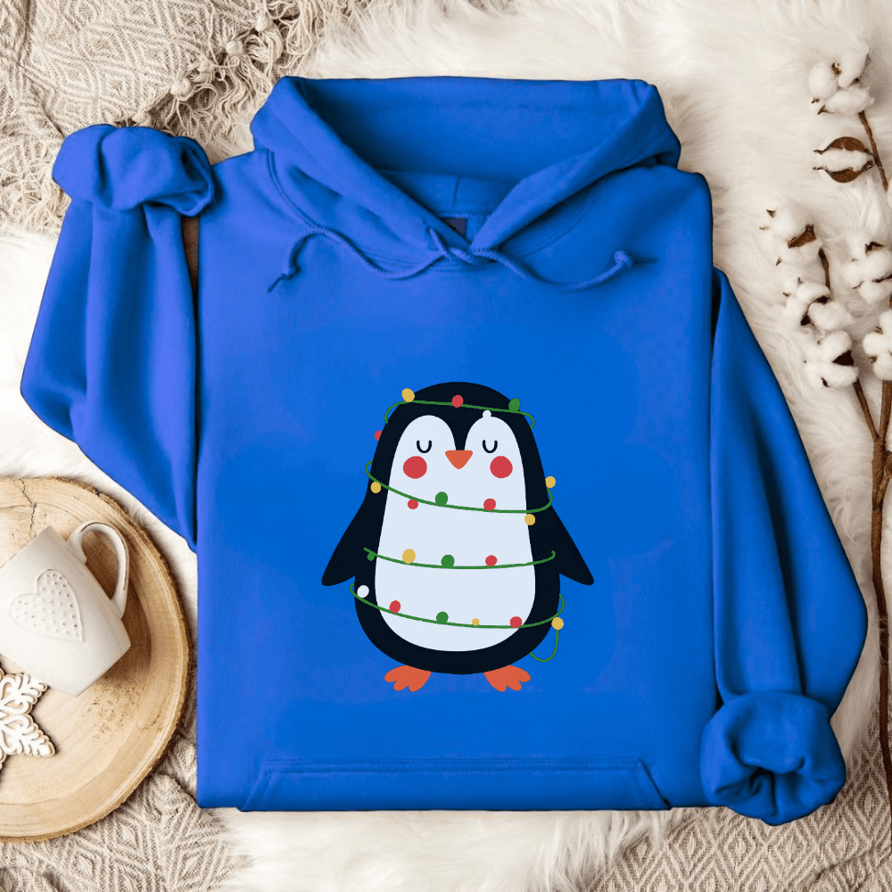 Christmas Penguin Hoodie