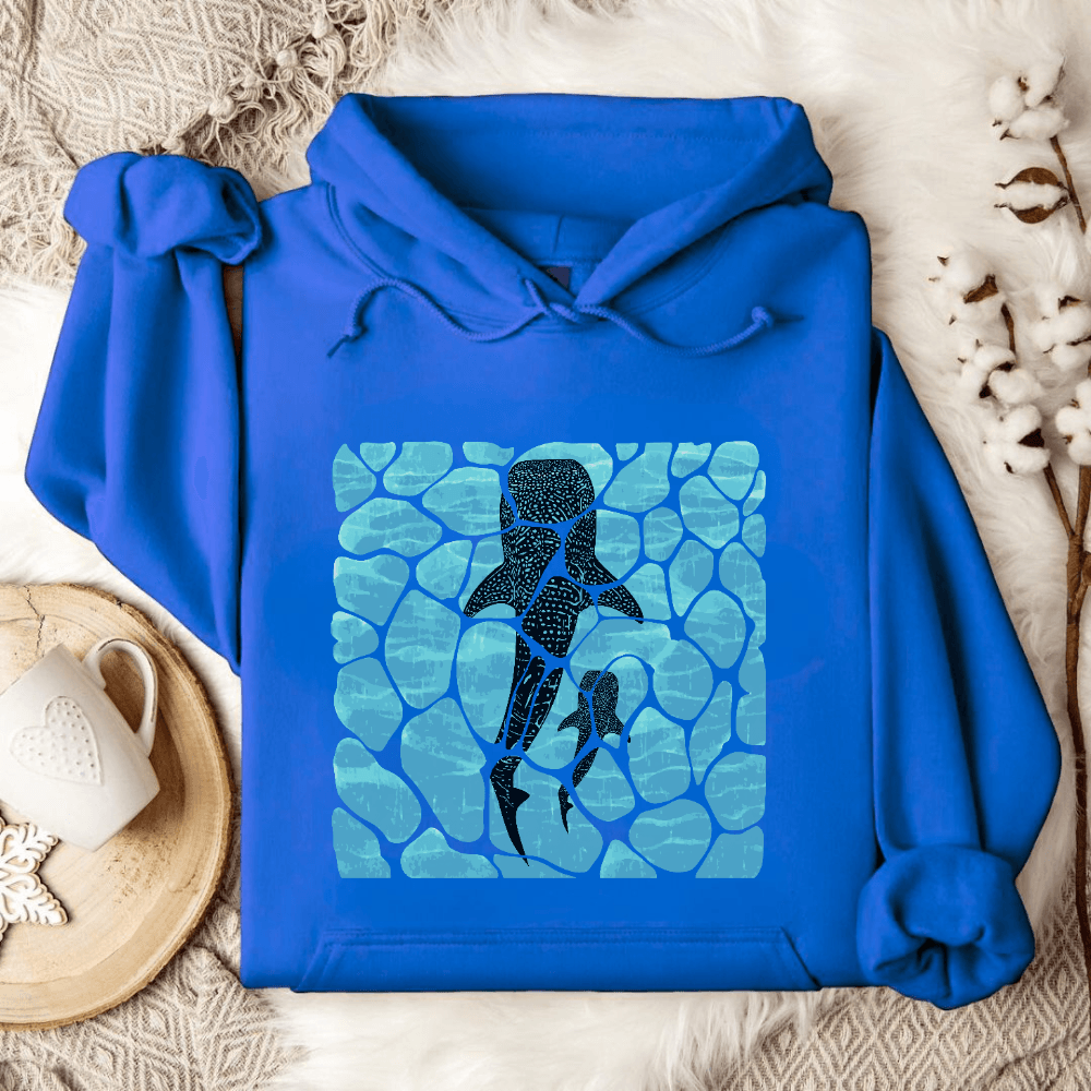 Swimming Whale Shark Hoodie