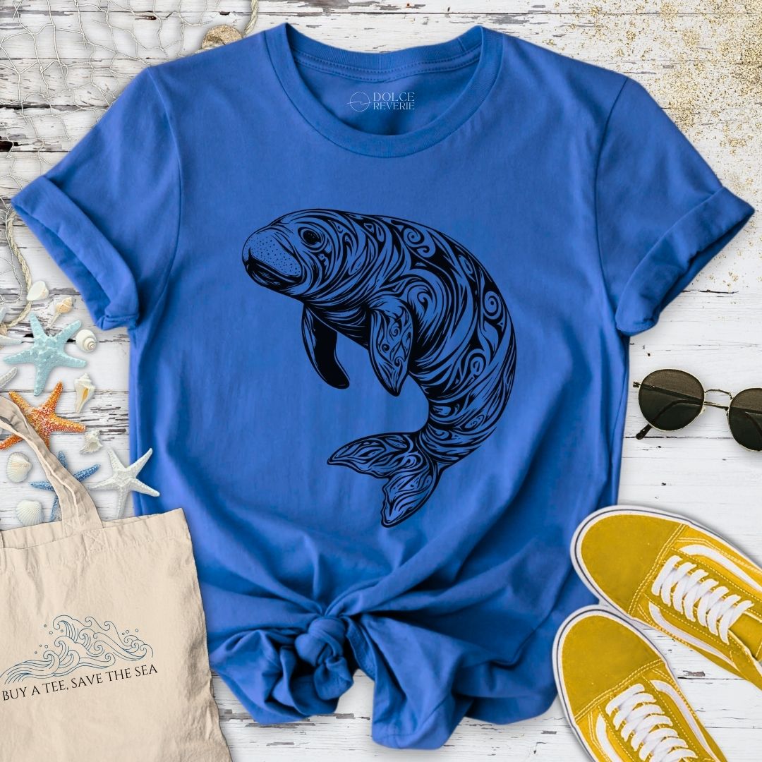 Tribal Manatee T-Shirt