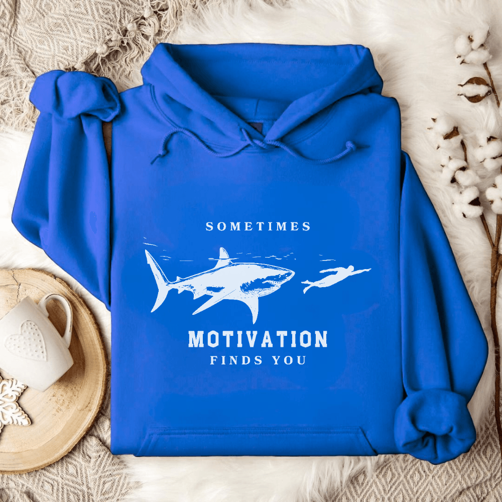 Motivation Finds You Hoodie