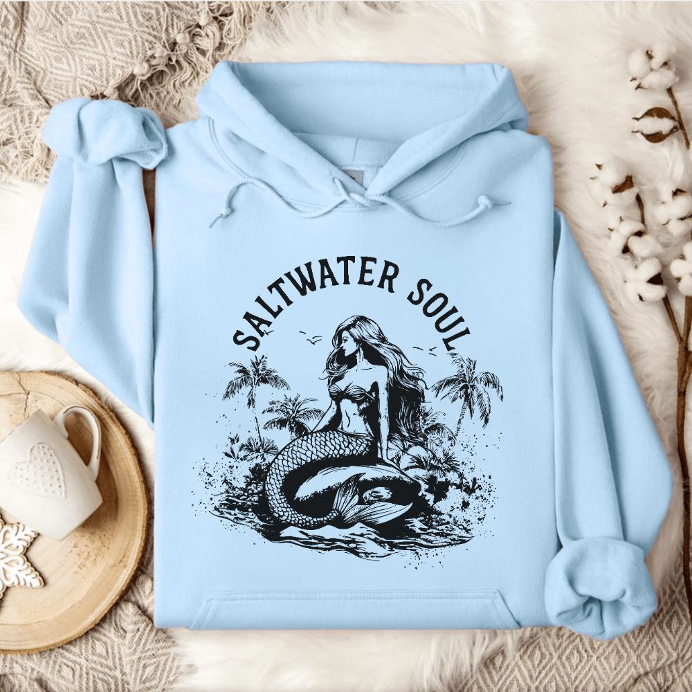 Saltwater Soul Mermaid Hoodie