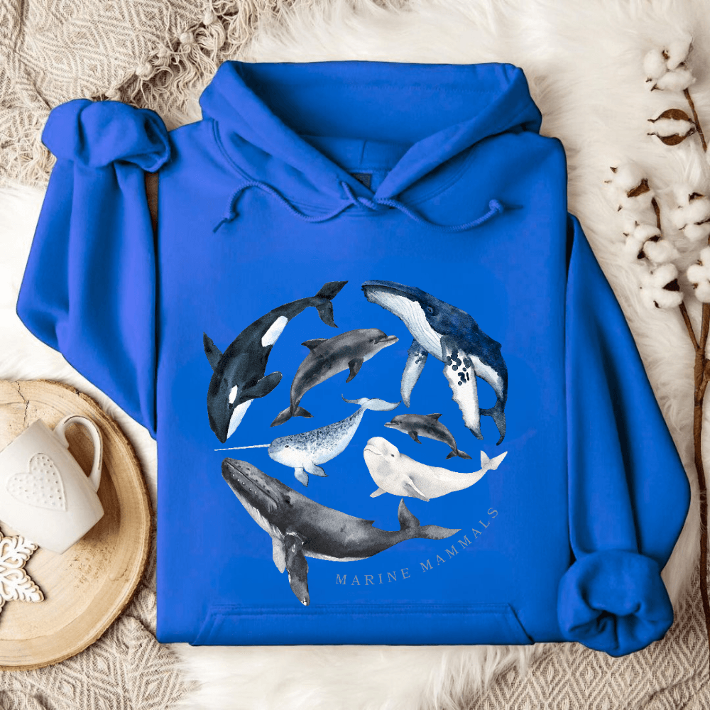 Marine Mammals Hoodie