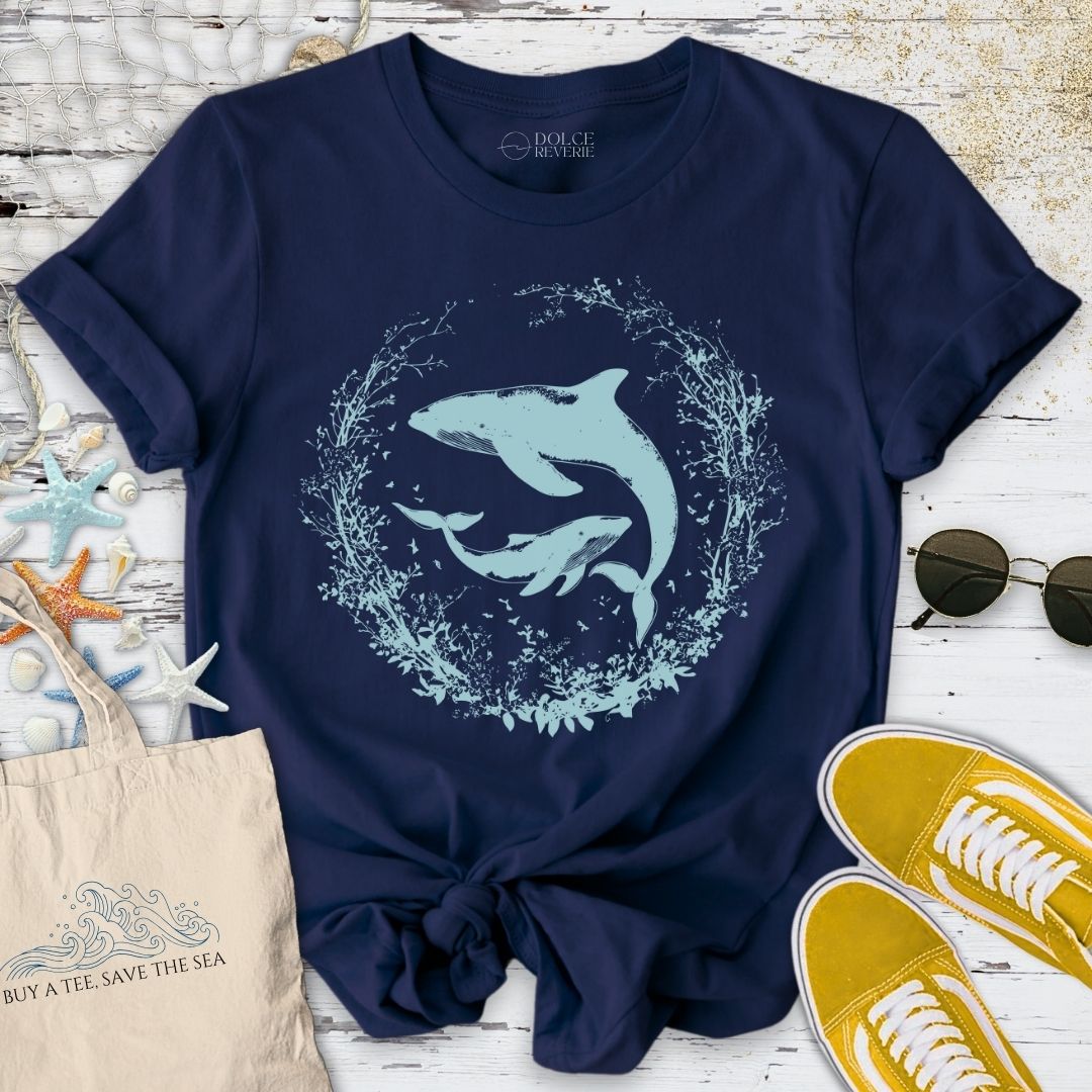 Mother Whale and Calf T-Shirt