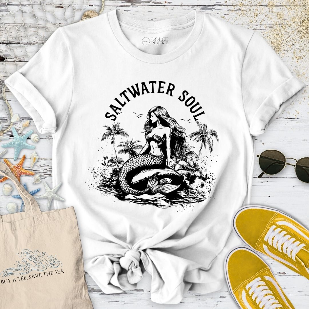 Saltwater Soul Mermaid T-Shirt