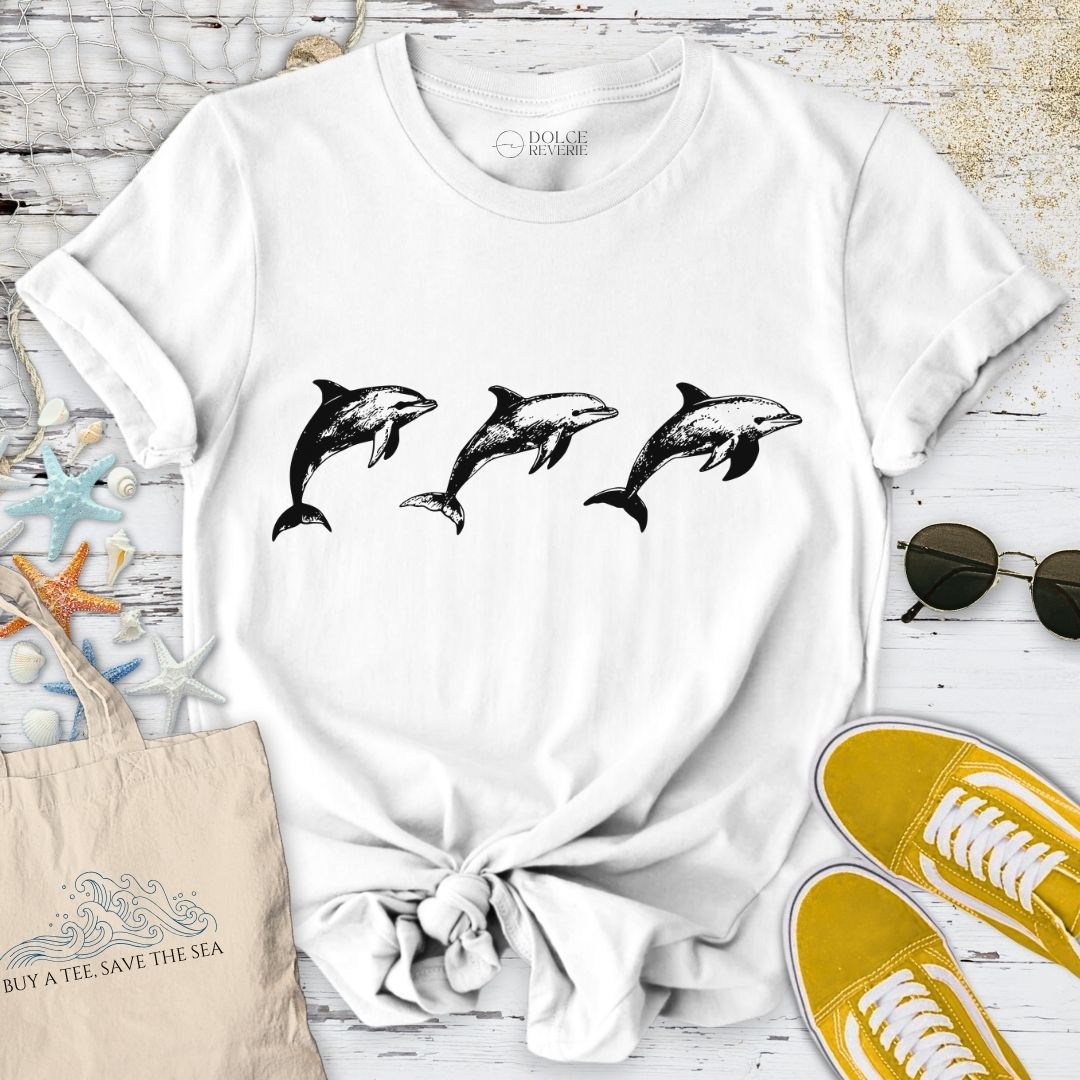 3 Jumping Dolphins T-Shirt