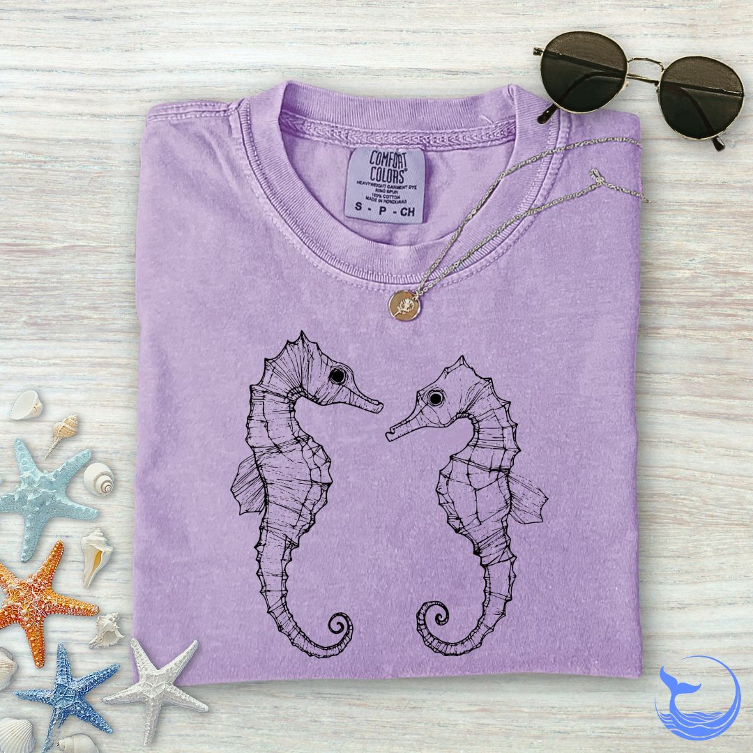 Seahorses Comfort Colors T-Shirt