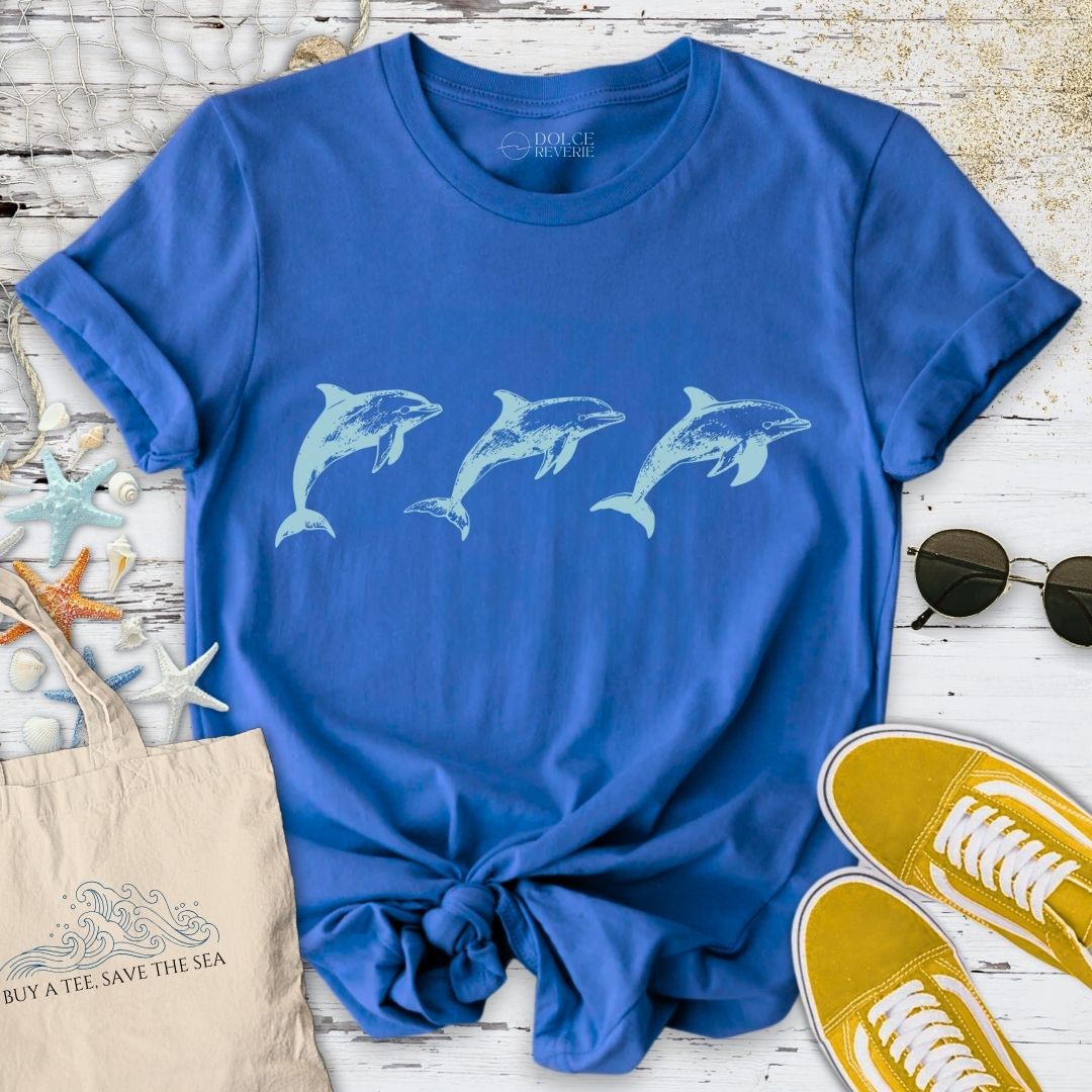 3 Jumping Dolphins T-Shirt