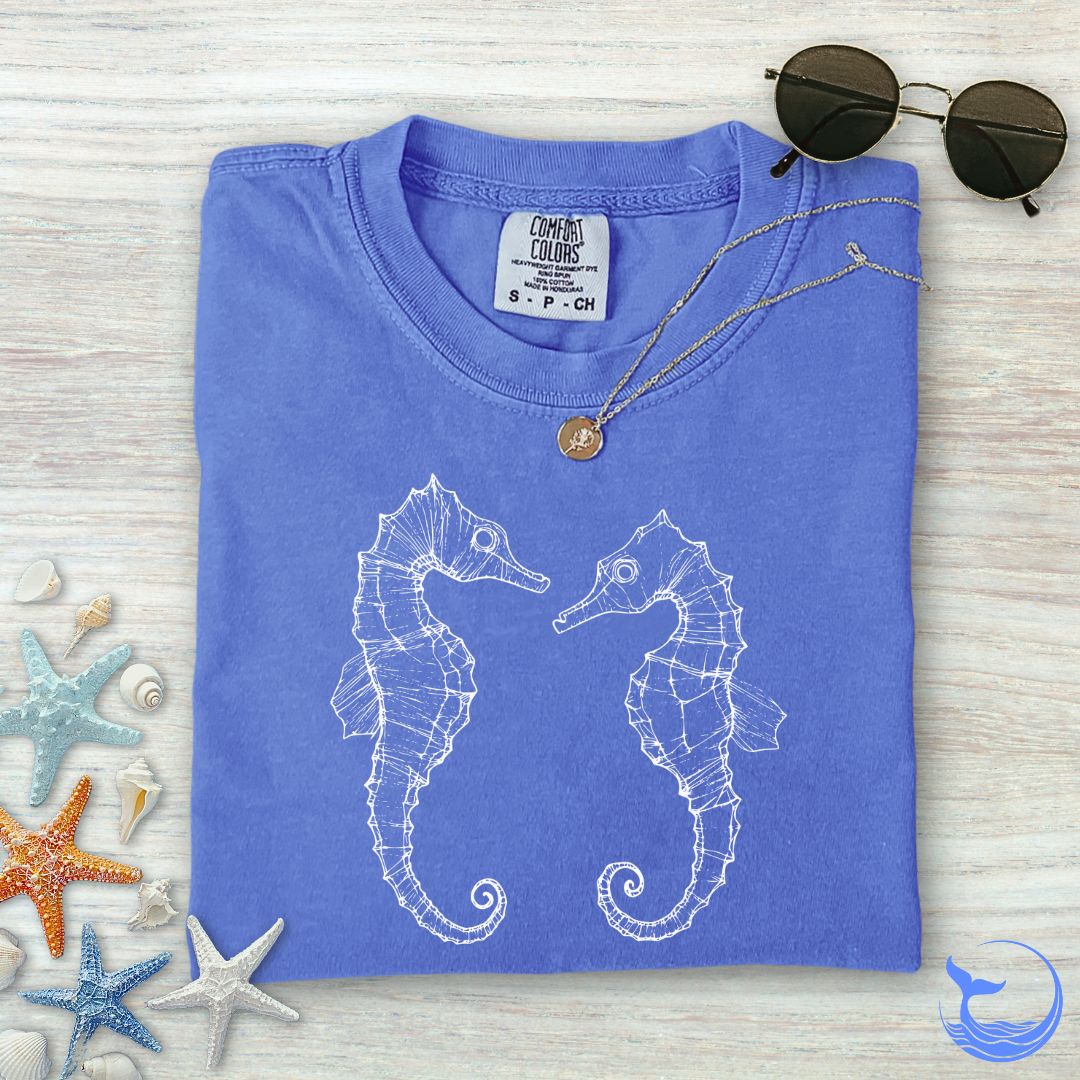 Seahorses Comfort Colors T-Shirt